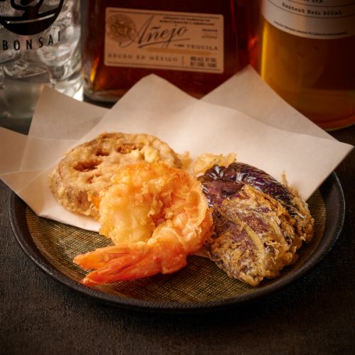 Assorted 3 types of tempura