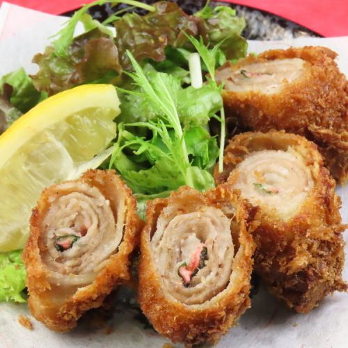 一口豚しそチーズカツ