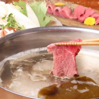 [120 minutes all-you-can-drink included] Enjoy Zao beef sukiyaki and cooked rice! Course with tempura 8,000 yen (tax included)