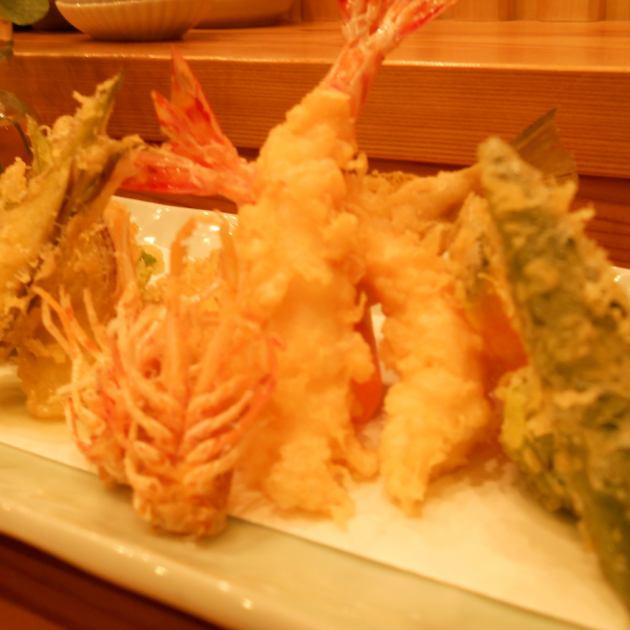 たまにはいいでしょ 贅沢ランチ 天ぷら花れ お昼の小会席 税込4180円 要予約 天ぷら花れ