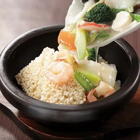 海鮮おこげ