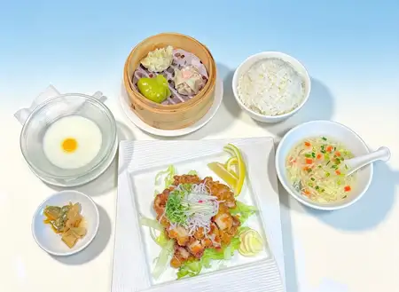 油淋鶏&点心セット