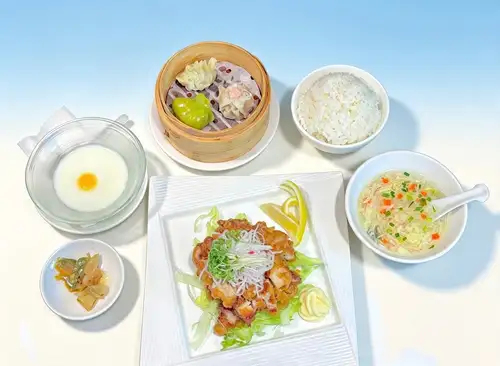 油淋鶏&点心セット