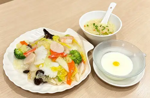海鮮塩焼きそばセット