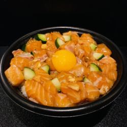 Stamina salmon bowl