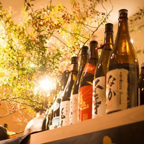 ◆ 日本各地的当地酒每月更换