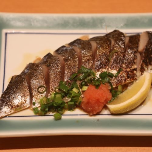 炙りしめ鯖