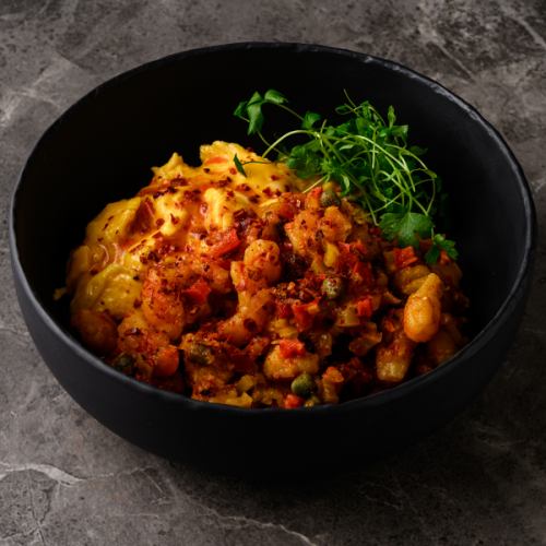 ケイジャンシュリンプオムレツ