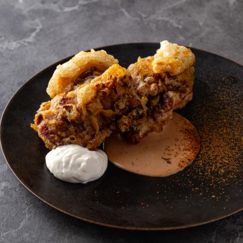 スパイシーフライドチキン