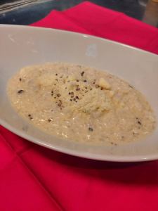 33. Parmesan and truffle risotto