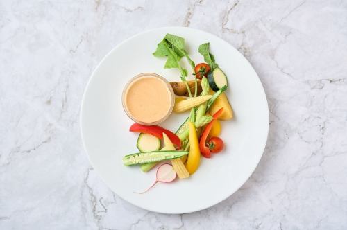 26. Chilled Bagna Cauda with Seasonal Vegetables