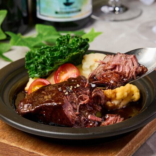 4. Beef cheek stewed in red wine