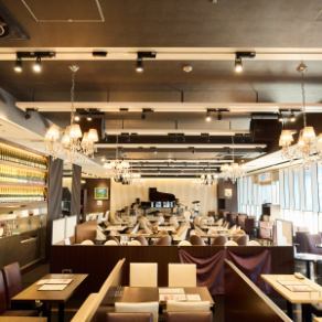 Ore no French can also be used for large banquets of up to 160 people.We also accept reservations for private parties of 100 or more people, so please feel free to use Ore no French, which is directly connected to Hakata Station, as the venue for your large banquet.