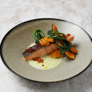 This is our pride and joy! Today's fresh fish dish ~My style~