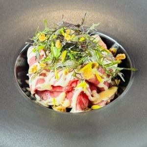 15. Roast beef made from Japanese Black beef sirloin