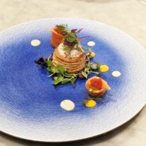 Snow crab remoulade stuffed in pie