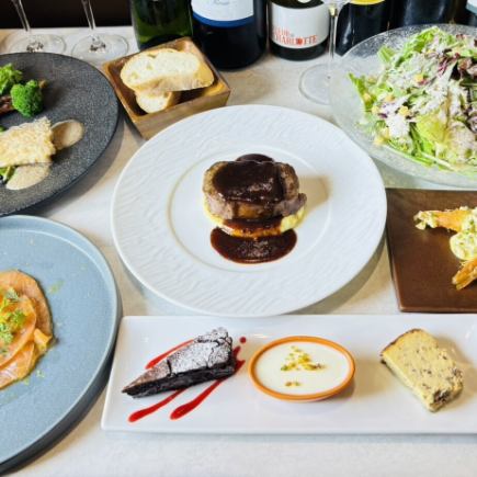 オプションでロッシーニに変更可！『俺のスペシャルフレンチコース！』￥4,980（税込）