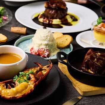 ロッシーニも楽しめます！土日祝限定、俺のカジュアルランチ！3280円