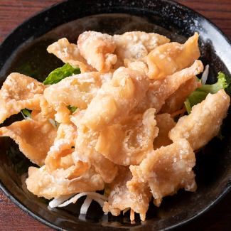 鶏皮パリパリ揚げ・チキンナゲット・揚げ餃子おろしポン酢