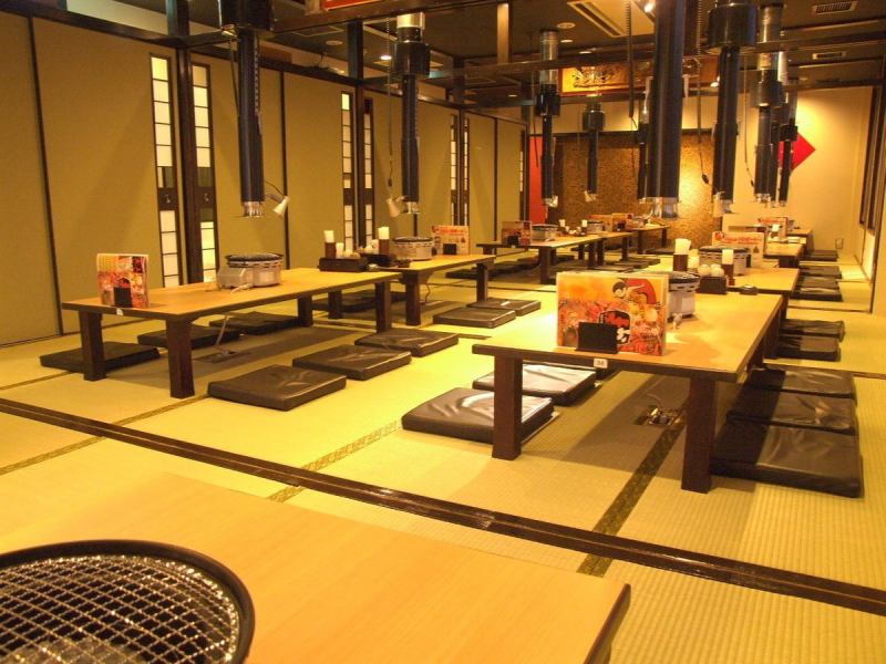 宴会 Up to 60 people for banquets 宴会 You can use up to 60 people by combining the private rooms for 20 people.