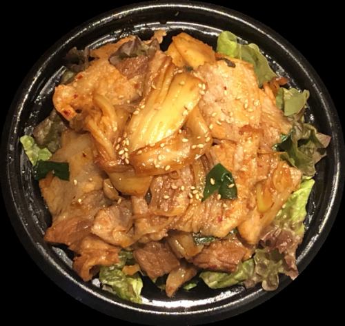 豚キムチ丼