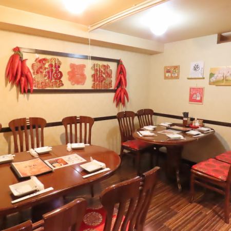 小宴会に最適なテーブル個室席