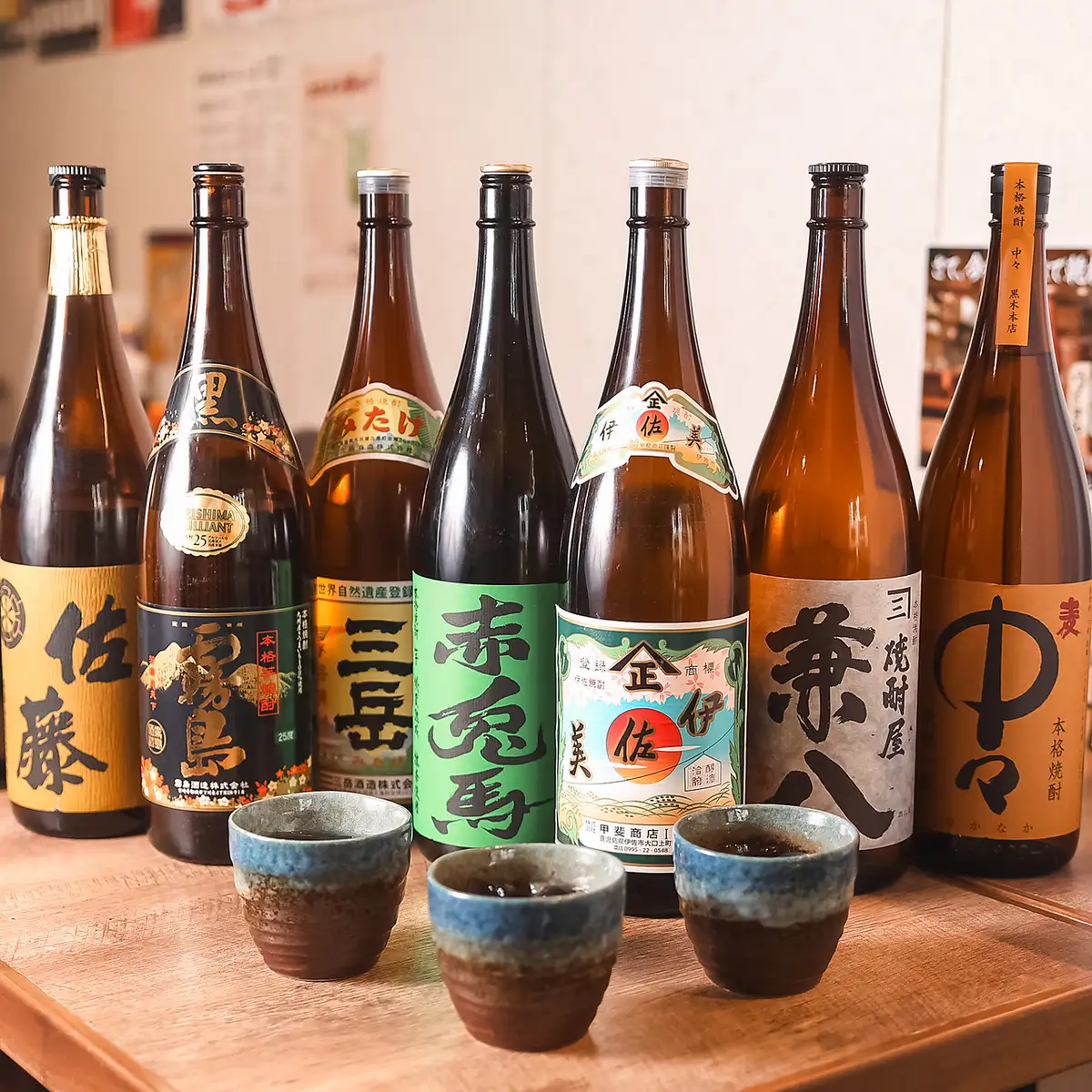 ラインナップ豊富なお酒で大人空間を愉しむ。