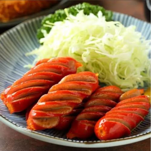 赤いウインナー
