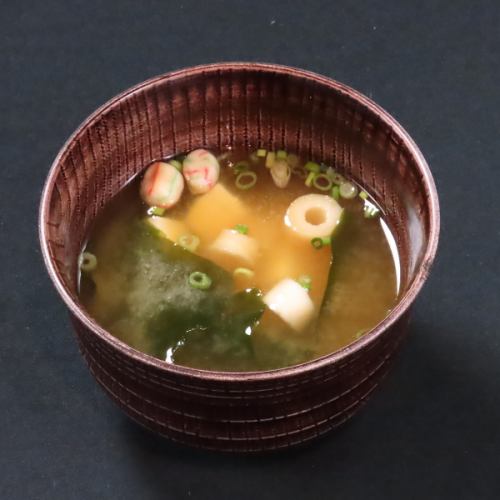 tofu miso soup