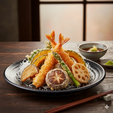 天ぷら盛り合わせ