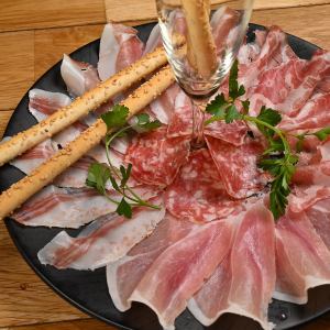イタリア産生ハム 5種盛り合わせ