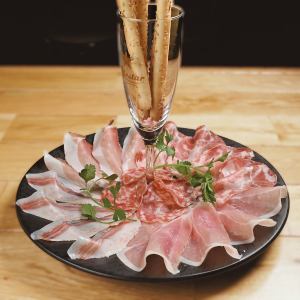 イタリア産生ハム 5種盛り合わせ