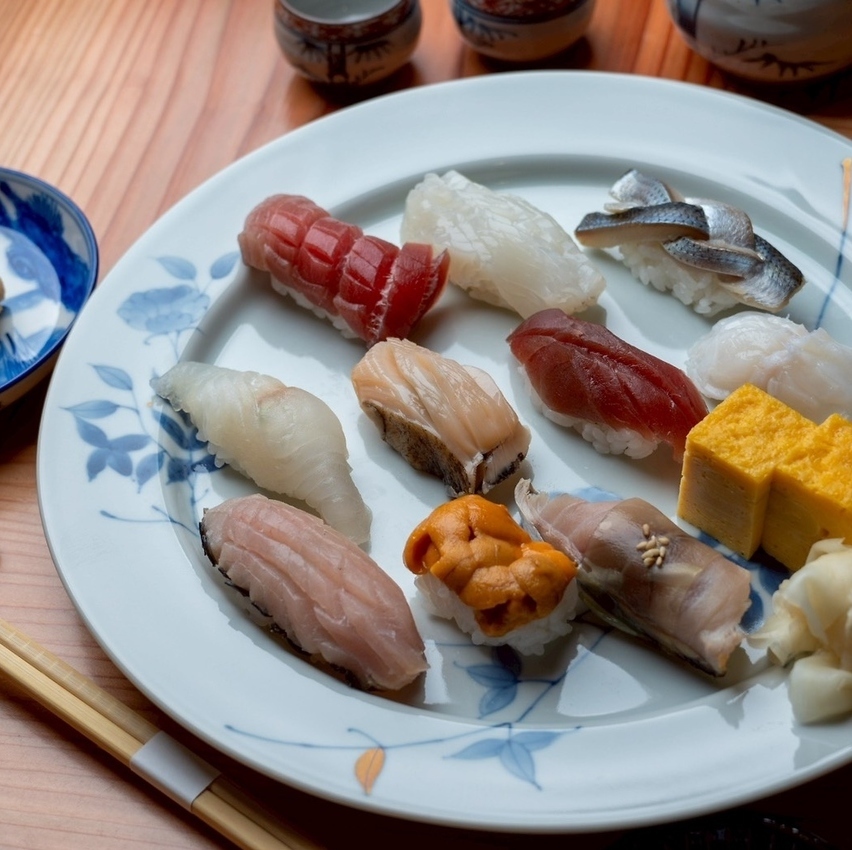 職人が握る、福島の旬の素材を活かした特選寿司を気軽に堪能♪