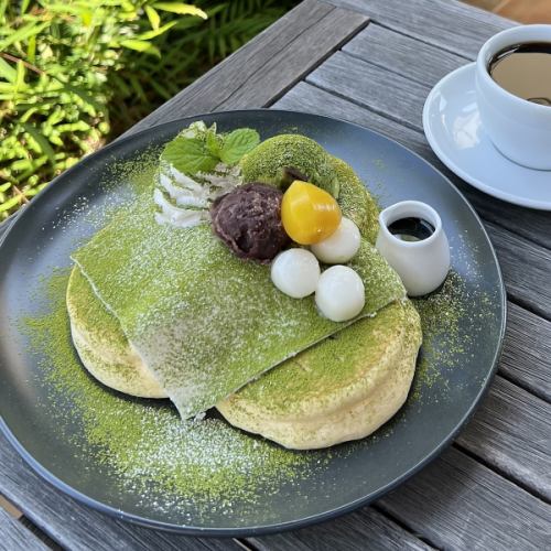 【季節限定】抹茶大福パンケーキ