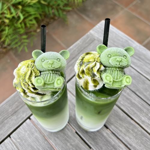 【季節限定】くま抹茶ラテ