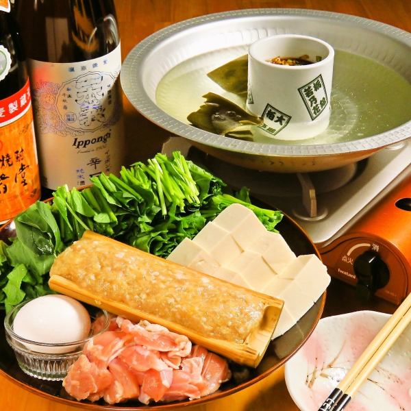 Healthy and popular with women! Chanko tofu hot pot♪