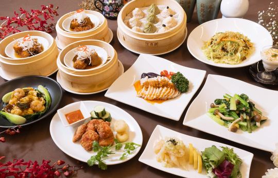 ●*Autumn Taste Course*●<Food only> 9 dishes including autumn three-color Xiaolongbao