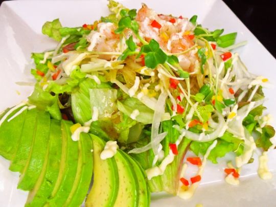 Shrimp and Avocado Salad