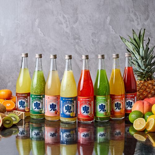 種類豊富なドリンクメニュー