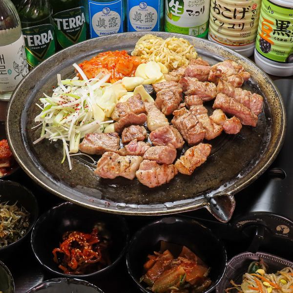 厚切りサムギョプサルセット