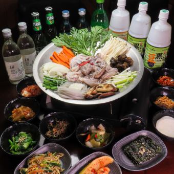 Jjukkumi cheongol(Jjukkumi火鍋)2人份