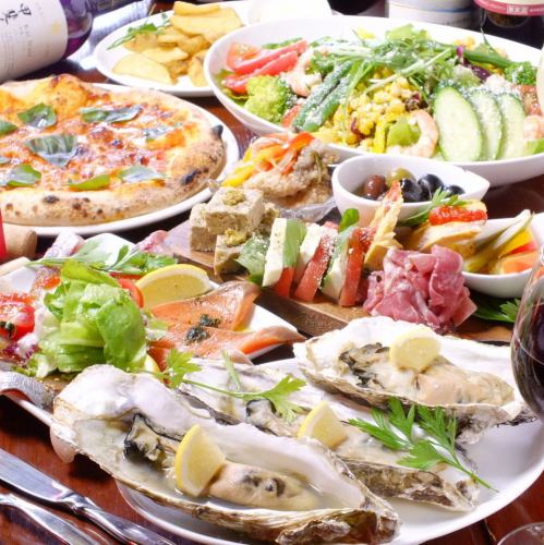 [120 minutes all-you-can-drink included] Easy value ♪ Tapas party course with draft beer!