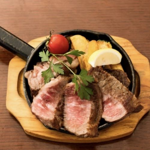 당일 매진! 히다카미 쇠고기 스테이크