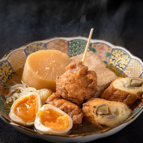 【香り高い大阪出汁が決めて！】自家製ねりもんのおでん