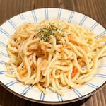 蟹のサラダスパゲッティー