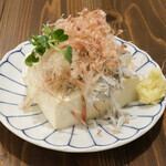 茗荷シラス冷奴