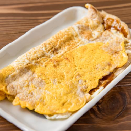 【大阪名物粉もんイカ焼き】定番デラックス