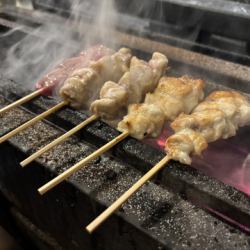 【おまかせ串焼コース】おまかせ串焼 三本コース