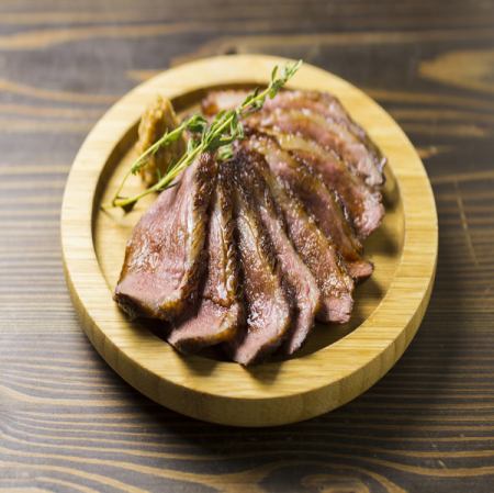 Exciting 200g! Roasted duck meat with mountain wasabi sauce