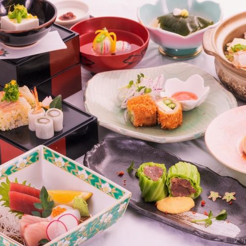 【包间保证】【肉鱼平衡】【标准】…泉山海套餐 3,500日元 *不含饮料